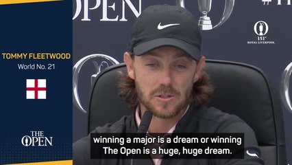 Fleetwood 'dreams' of Open Championship win