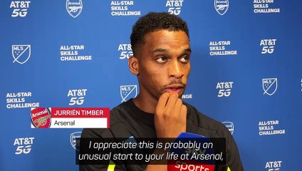 Arsenal 'one of the most beautiful clubs in the world' - Timber