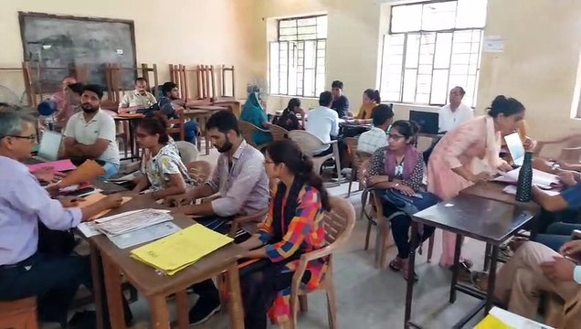 द्वितीय लेवल रीट अभ्यर्थियों का सत्यापन शुरू