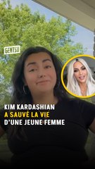 Kim Kardashian a sauvé la vie d’une femme