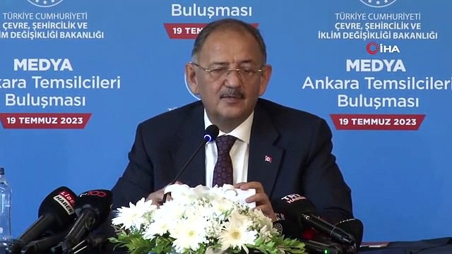 Bakan Özhaseki: Cumhurbaşkanımız, 'İstanbul'un depremine hazırlık anlamında Kanal İstanbul konutlarını kullanabiliriz' dedi