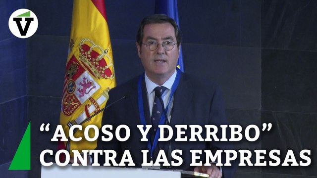Garamendi denuncia la campaña de acoso y derribo contra empresas y empresarios