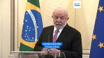 Lula berates the EU for making 'threats' in talks to unblock the Mercosur trade deal