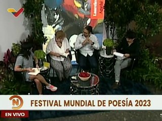 Poeta griega Agathi Dimitrouka presenta su libro "Laureles Del Silencio" en el Festival Internacional de Poesía