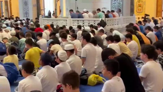 5000 TÜGVA'lı Genç Yeni Açılan Barbaros Hayrettin Paşa Camii'nde Buluştu