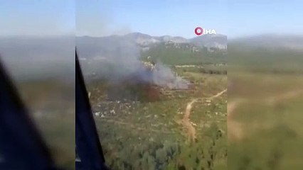 Burdur'da orman yangını