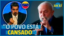 Lula: 'A Venezuela está cansada, o povo quer uma solução'