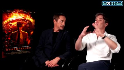 Video herunterladen: Robert Downey Jr RAVES Over Cillian Murphys Oppenheimer Performance Exclusive