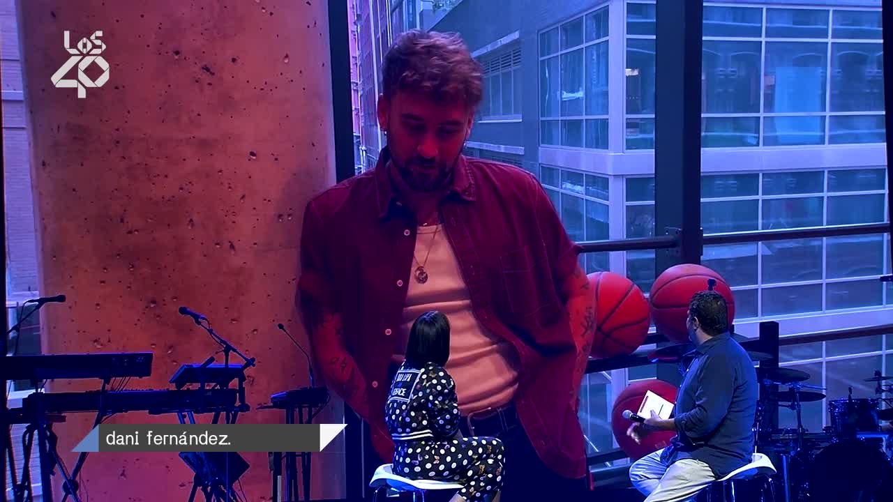 La sorpresa de Dani Fernández a Aitana en Los40