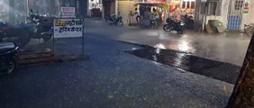 Heavy rain in the evening in Jhalawar, one inch of rain in half an hour