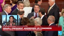 ‘When the US is strong, Israel is stronger’: Israel’s Herzog addresses US Congress