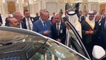 Cumhurbaşkanı Erdoğan BAE Devlet Başkanı Al Nahyan'a TOGG hediye etti