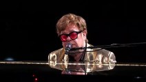 Candle in the Wind (with clips of Marilyn Monroe on the screen) - Elton John (live)