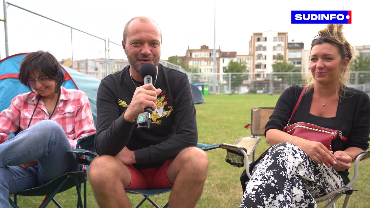Les fans de Mylène Farmer campent déjà devant le Stade Roi Baudouin!