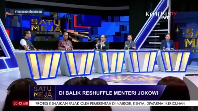 Penunjukan Ketua Projo Sebagai Menteri, Ketua DPP PDI-P: Itu Sepenuhnya Hak Presiden | SATU MEJA