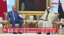 Cumhurbaşkanı Erdoğan Birleşik Arap Emirlikleri'nde! İki ülke arasında 13 anlaşma imzalandı
