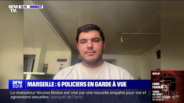 Policiers en garde à vue à Marseille: Il faut renouer du lien entre la police et la population pour éviter ces bavures policières , pour Amine Kessaci (association Conscience )