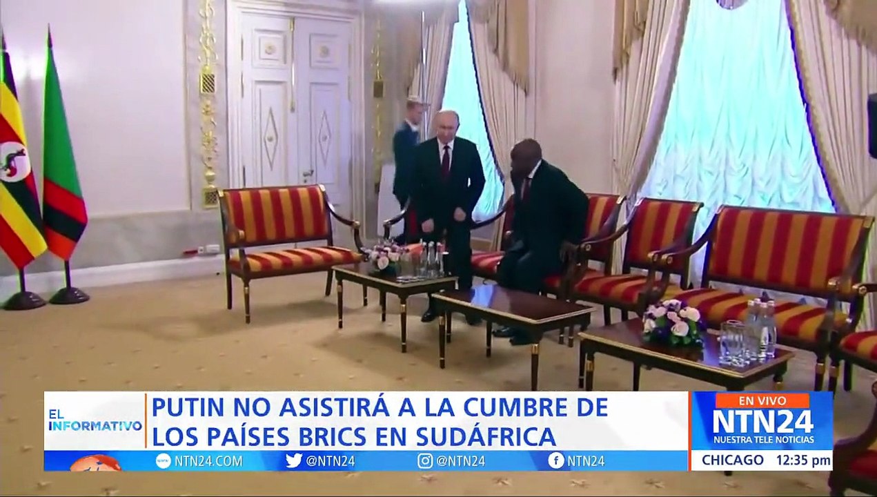 Putin no viajará a la cumbre BRICS en Sudáfrica para evitar orden de arresto internacional