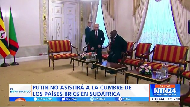 Putin no viajará a la cumbre BRICS en Sudáfrica para evitar orden de arresto internacional