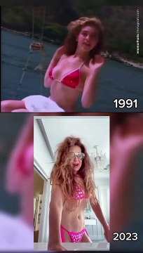 Thalía muestra las mismas curvas que en el 1991