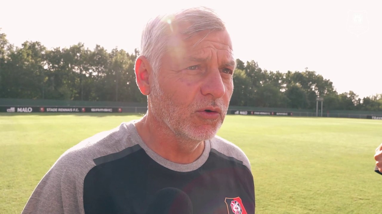 Amical 1 | SRFC / Concarneau : Réaction de Bruno Genesio