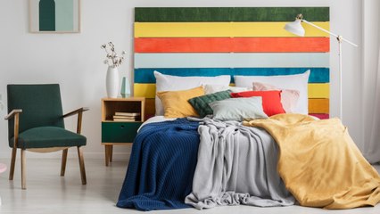 11 Beautiful Bedroom Accent Wall Ideas You Can Totally Do Yourself