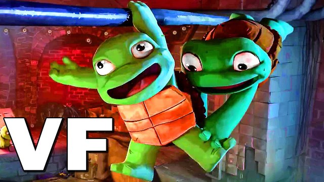 Les Bébés Tortues Ninja dans NINJA TURTLES: TEENAGE YEARS Scène VF