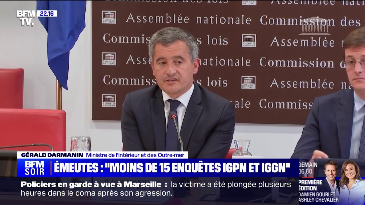 Émeutes: "Il y a, à ma connaissance, moins de 1...