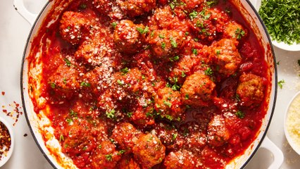 We've Got The Secret To The Best Homemade Meatballs