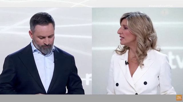 Yolanda Díaz y Abascal se enzarzan sobre agricultores en el debate a 3: Hay que elegir por un país que sea fuente de renovables no que sea el desierto de Europa