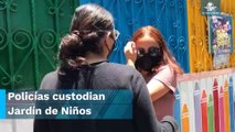 Maestra agredida en Cuautitlán se reúne con directivos de escuela “Frida Kahlo”