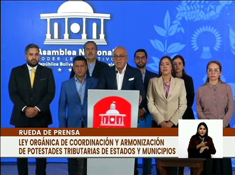 Pdte. AN Jorge Rodríguez: El pago de los tributos es en bolívares, moneda de circulación oficial