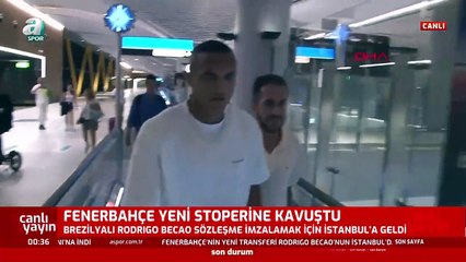 Becao, Fenerbahçe için İstanbul'da!