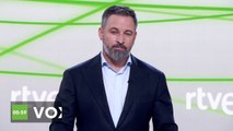 El minuto de oro de Santiago Abascal en el debate a tres