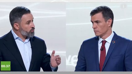 Abascal reafirma una profunda rebaja fiscal y Sánchez le dice el coste de una cama UCI o un trasplante de corazón