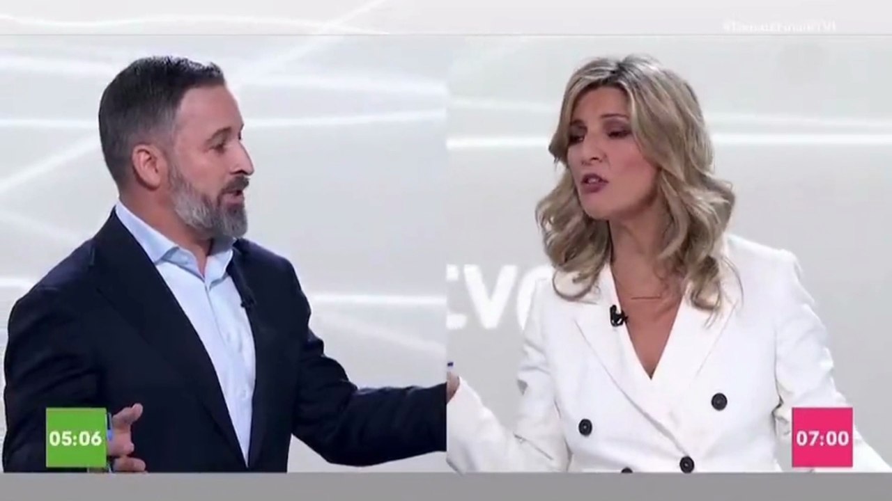 El encontronazo entre Abascal y Díaz sobre inmigración: "Usted representa al peor régimen de la Historia junto con el nazismo"