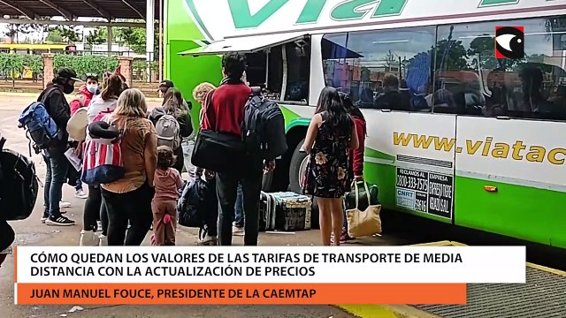 Cómo quedan los valores de las tarifas de transporte de media distancia con la actualización de precios
