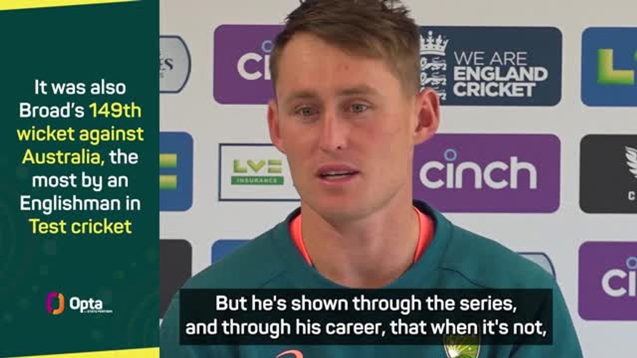 Labuschagne praises 'versatile' Broad after 600th Test wicket