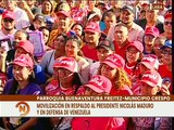 Pueblo del estado Lara se moviliza en respaldo y apoyo al Presidente Nicolás Maduro