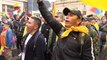 Reservistas y veteranos de las Fuerzas Armadas se manifiestan en contra del Gobierno colombiano