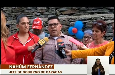 Inauguran muro gavión que favorecerá al Urbanismo "Nelson Mandela" en Caracas