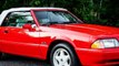 1992 Ford Mustang ConvertibleClassic muscle cars show. سيارات كلاسيكيه
