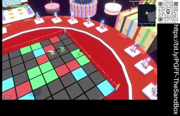 @TheSandboxGame - challenge mode 271 - The Floor is Cake by Tuschay Studios