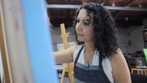 mqn-Evelyn Garrido, la mujer y artista detrás del pincel rojo-190723
