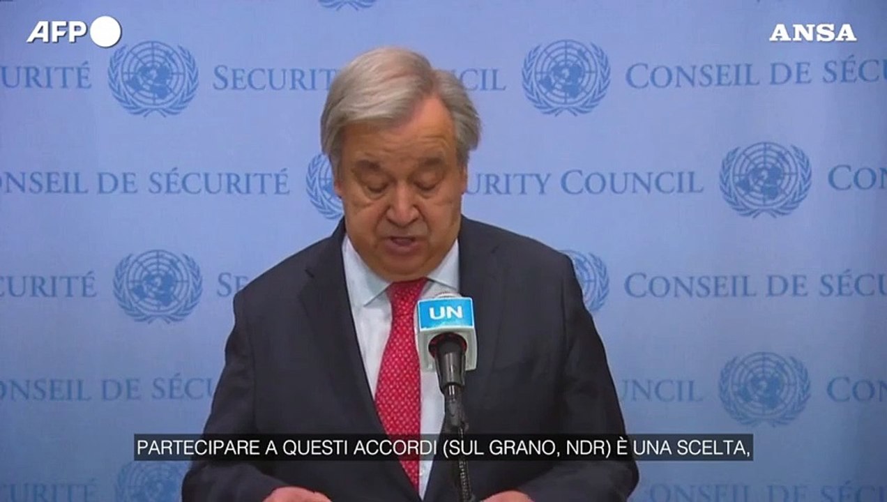 Onu: "Milioni di persone pagheranno per stop Russia all'accordo sul grano"