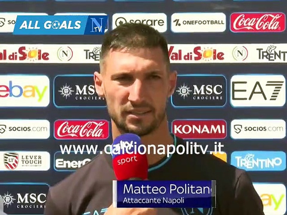 intervista Matteo Politano 19/7/23 parte 2/2
