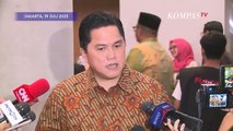 Erick Thohir Beberkan Isi Pertemuannya dengan Prabowo dan Jokowi di Istana Bogor