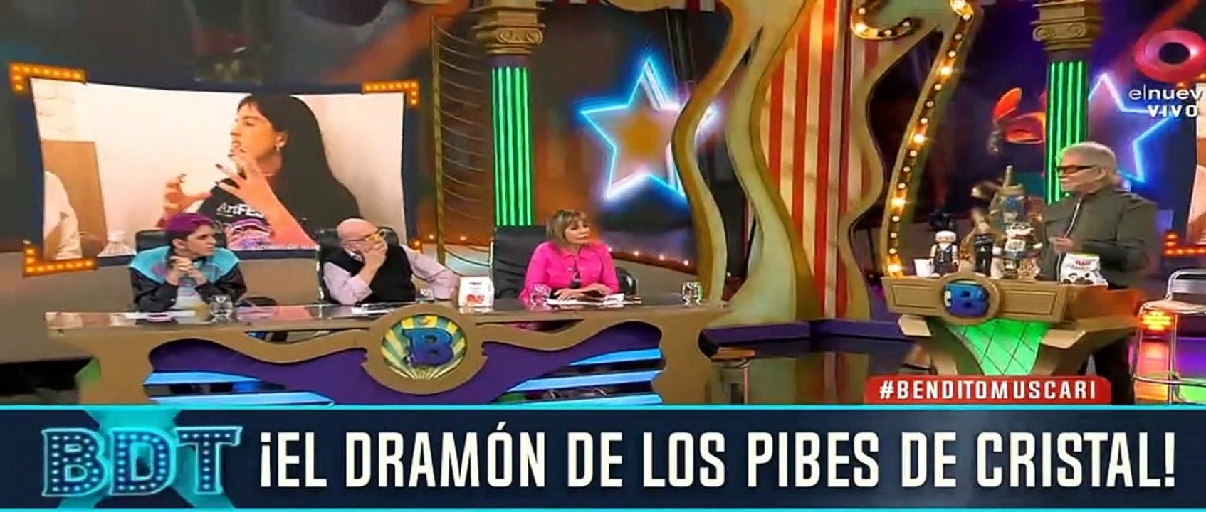 Fuerte cruce entre Beto Casella y Edith Hermida