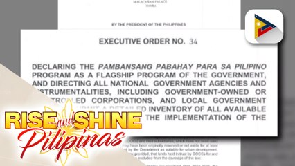 Descargar video: Pambansang Pabahay Para sa Pilipino Program, idineklara bilang flagship program ng gobyerno