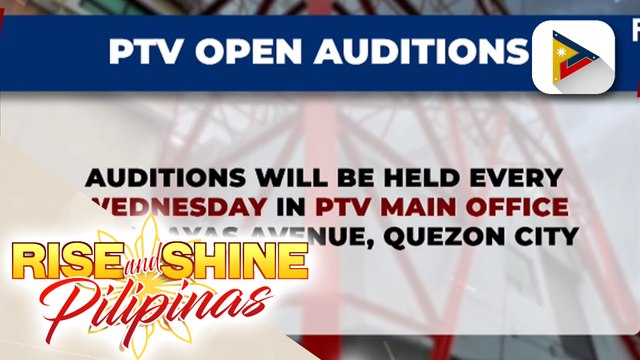 PTV, magsasagawa ng open auditions para sa mga nais maging reporter, host, at content creator